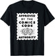 Vintage Comic Code Authority print for Comic Lovers T-Shirt - T-Shirt | Black