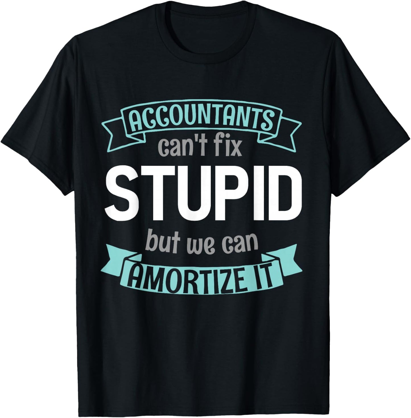 Abacaus Accountant Accounting Accountant T-Shirt - T-Shirt | Black
