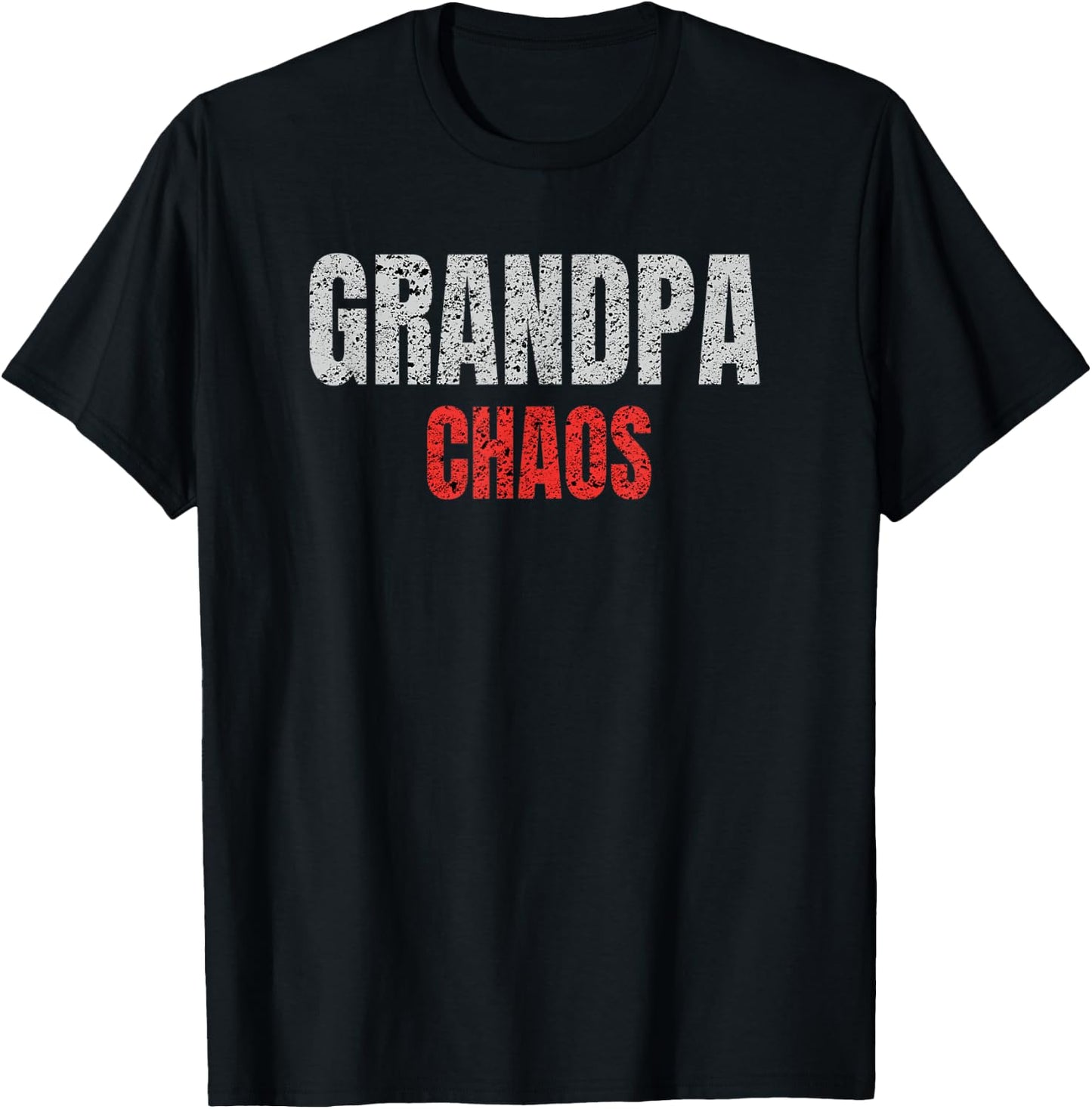 Grandpa Chaos T-Shirt - T-Shirt | Black