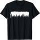 Tree Shirt, Organic Cotton Forest, Screen Funny T-Shirt - T-Shirt | Black