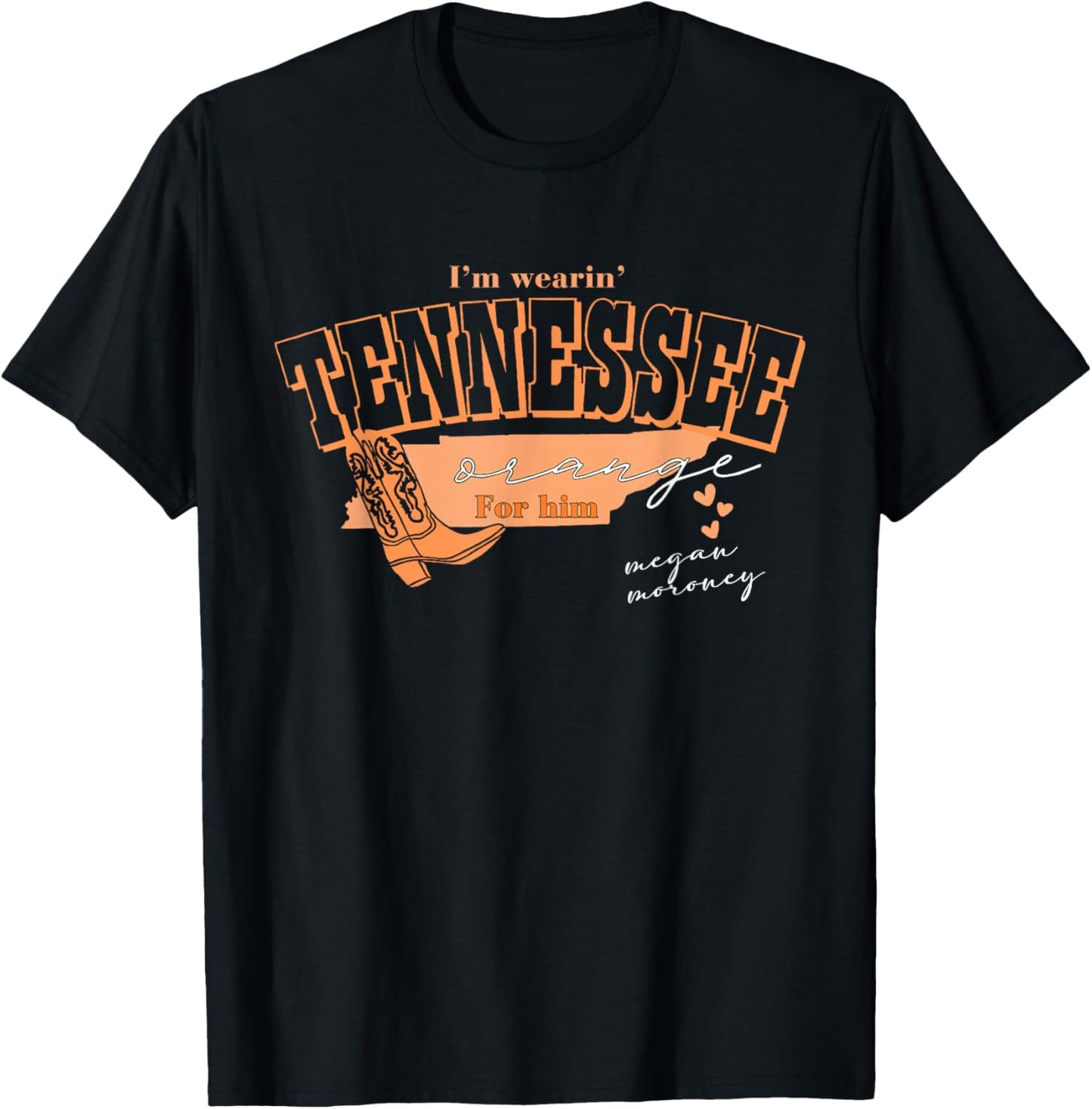 Im Wearing Tennessee Orange T-Shirt - T-Shirt | Black