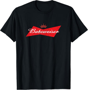 Babeweiser Vintage Beer Design T-Shirt - T-Shirt | Black