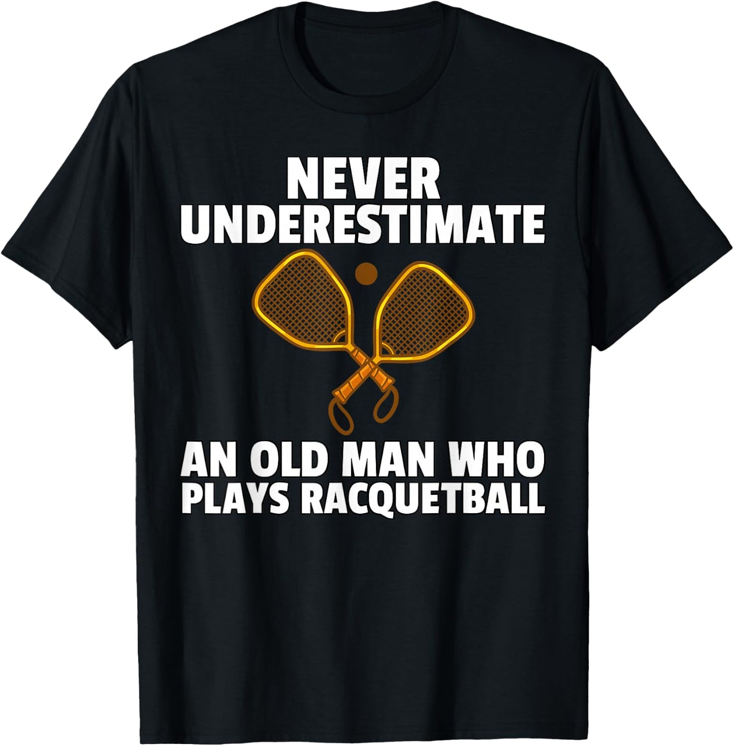 Racquetball For Racquetball Player T-Shirt - T-Shirt | Black