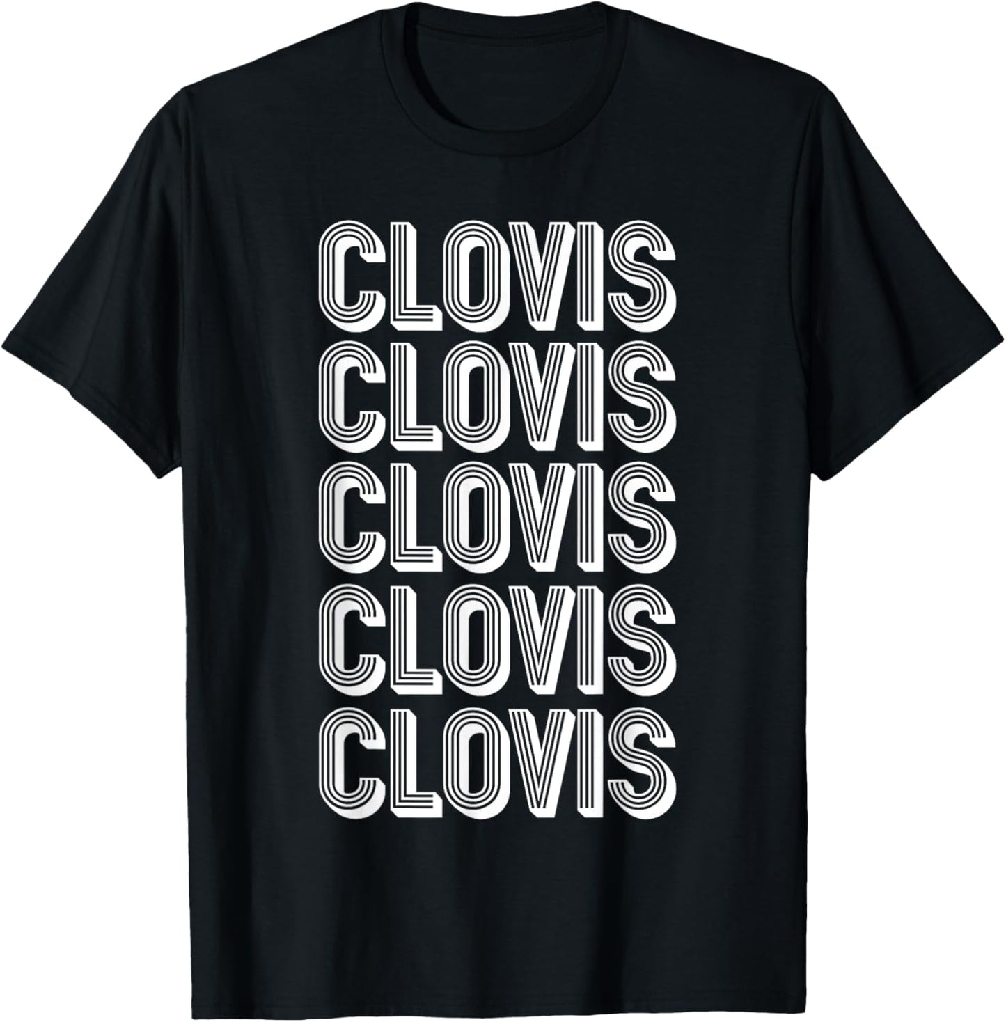 Clovis City T-Shirt - T-Shirt | Black