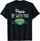 Thanksgiving Dinner Foods Family Matching Peas With You T-Shirt - T-Shirt | Black