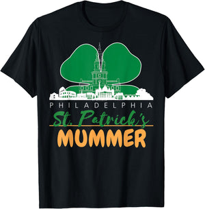 Mummers Day St. Patricks Day Shirt Funny Gift T-Shirt - T-Shirt | Black