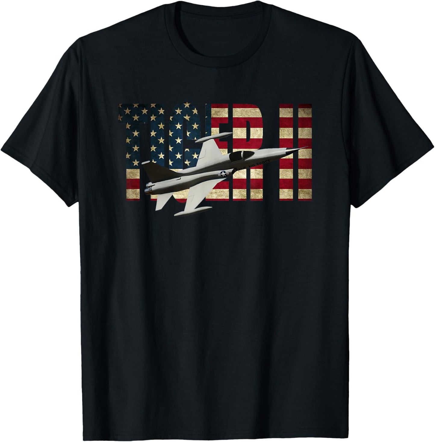 F-5 Tiger II T-Shirt - T-Shirt | Black