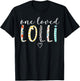 Lolli Gifts Women One Loved Lolli Mother's Day T-Shirt - T-Shirt | Black