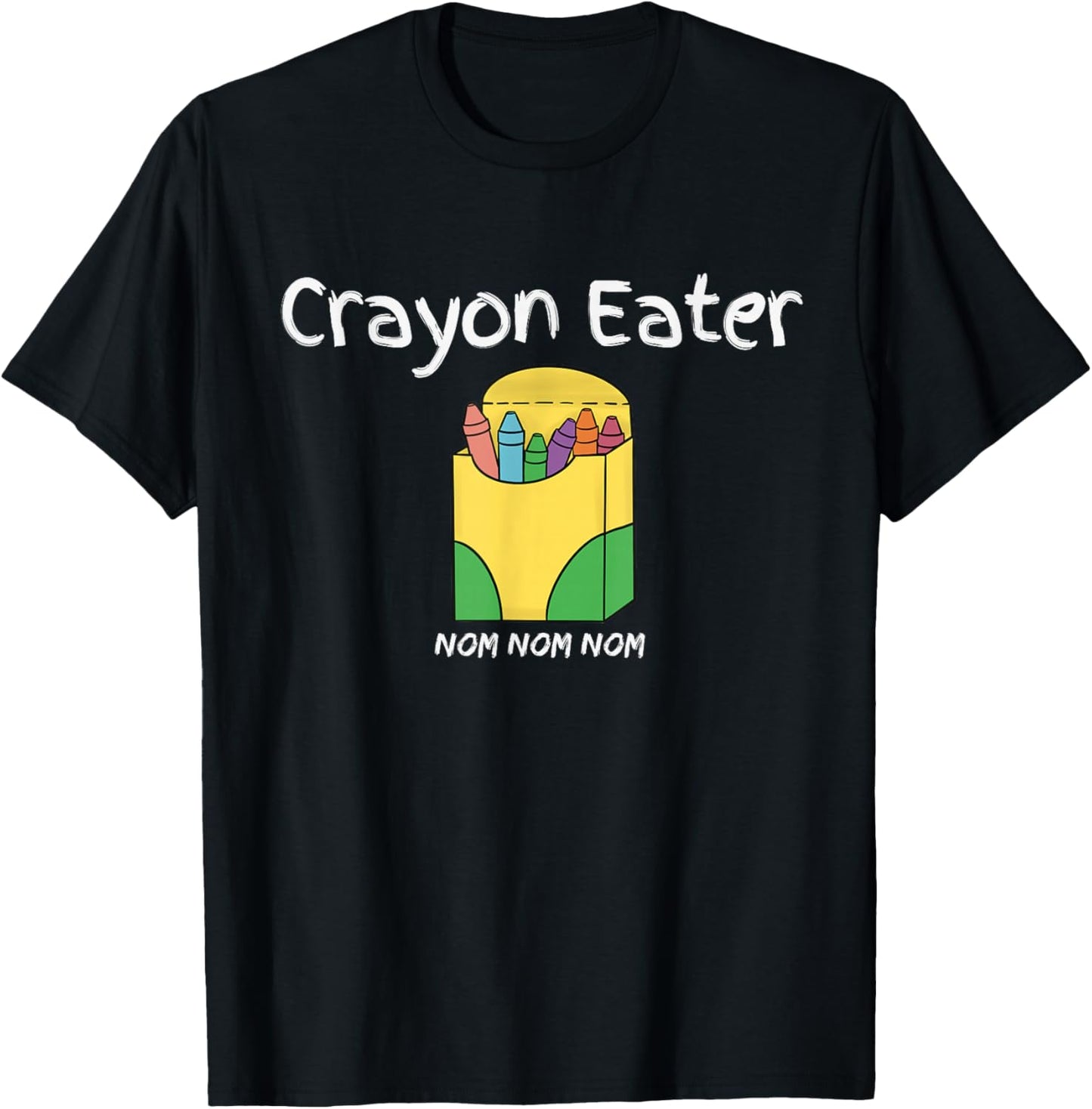 Crayon Eater Funny FPS Video Gamer Term Game Tanky Character T-Shirt - T-Shirt | Black