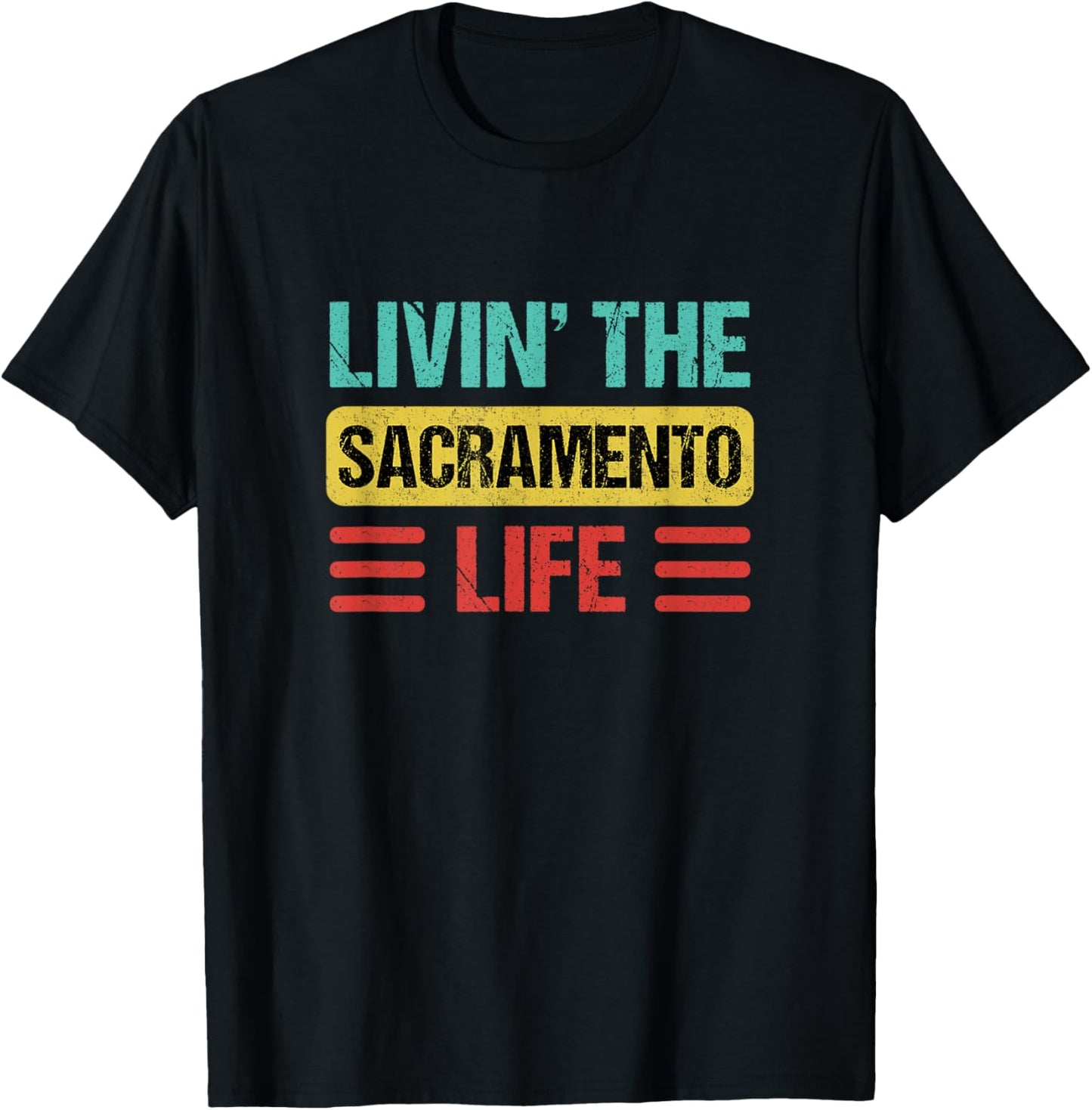 Sacramento T-Shirt - T-Shirt | Black