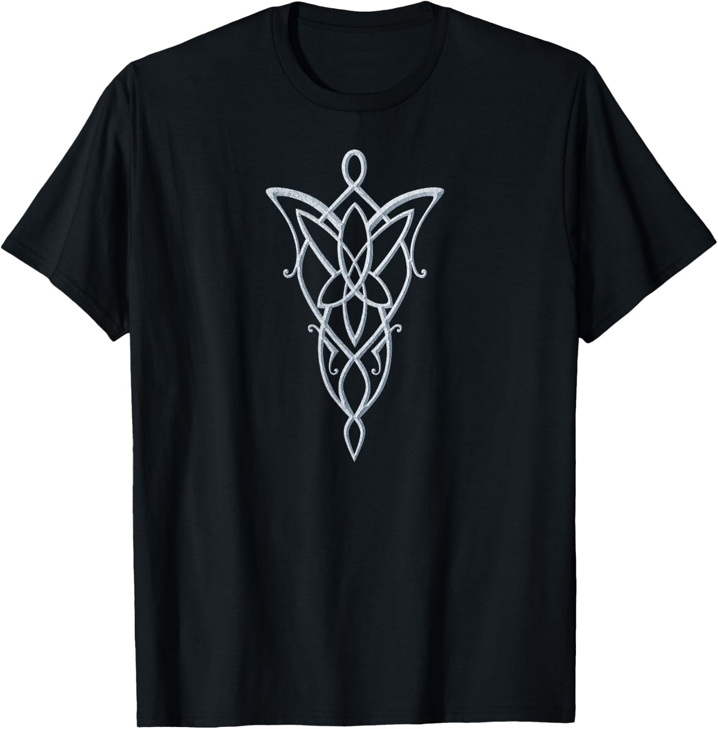 Lord of The Rings Arwen Necklace Small T-Shirt - T-Shirt | Black
