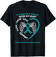 Products In Memory Of Sister Wings Ovarian Cancer Awareness T-Shirt - T-Shirt | Black