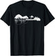 Disc Golf Flying Disc Frisbee Guitar Guitar Player T-Shirt - T-Shirt | Black