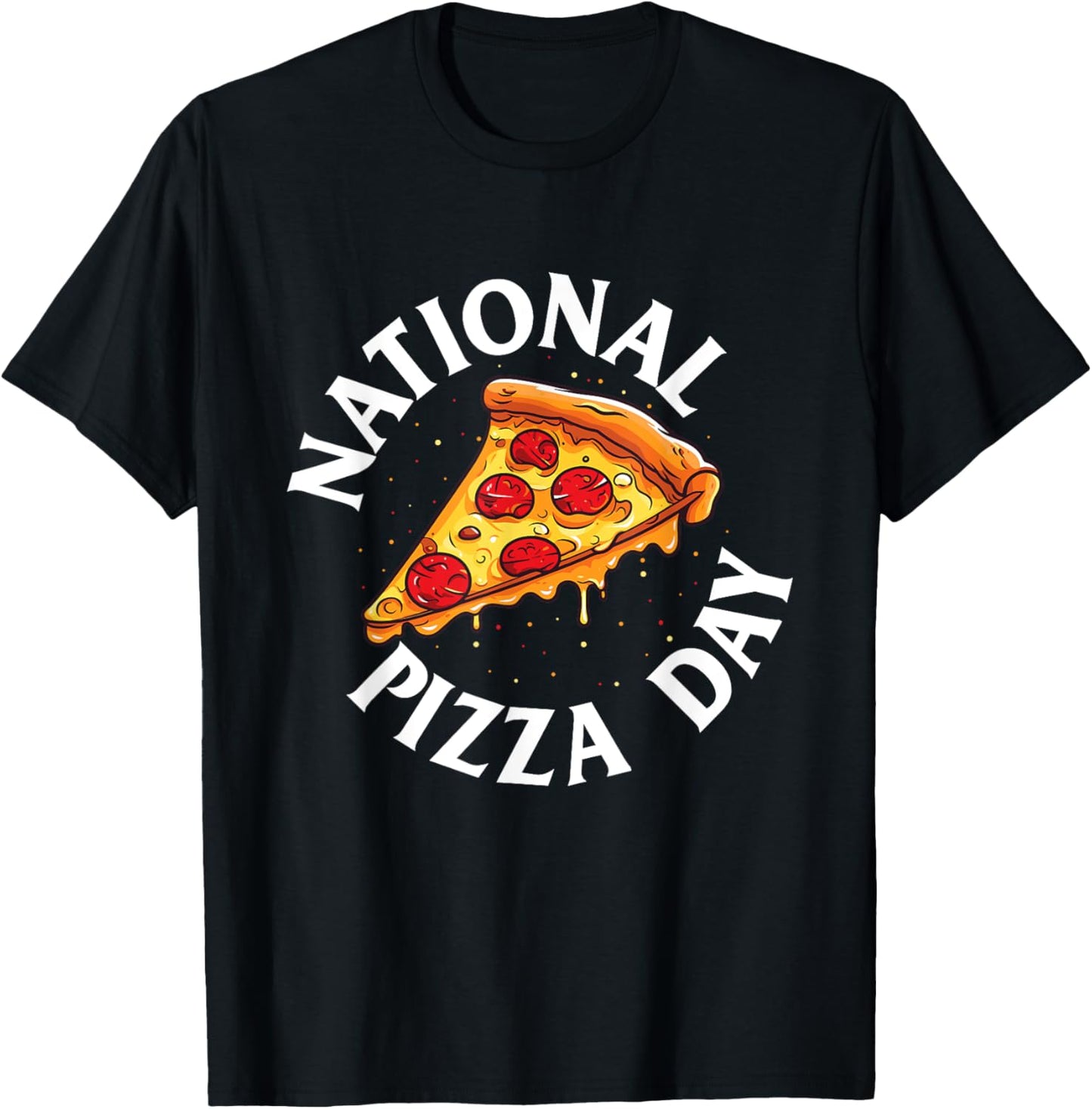 National Pizza Day - Food Lover Pizza Baker T-Shirt - T-Shirt | Black