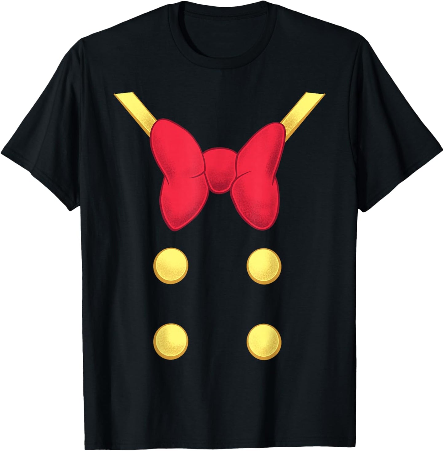 Disney Mickey and Friends Halloween Donald Duck Costume Small T-Shirt - T-Shirt | Black