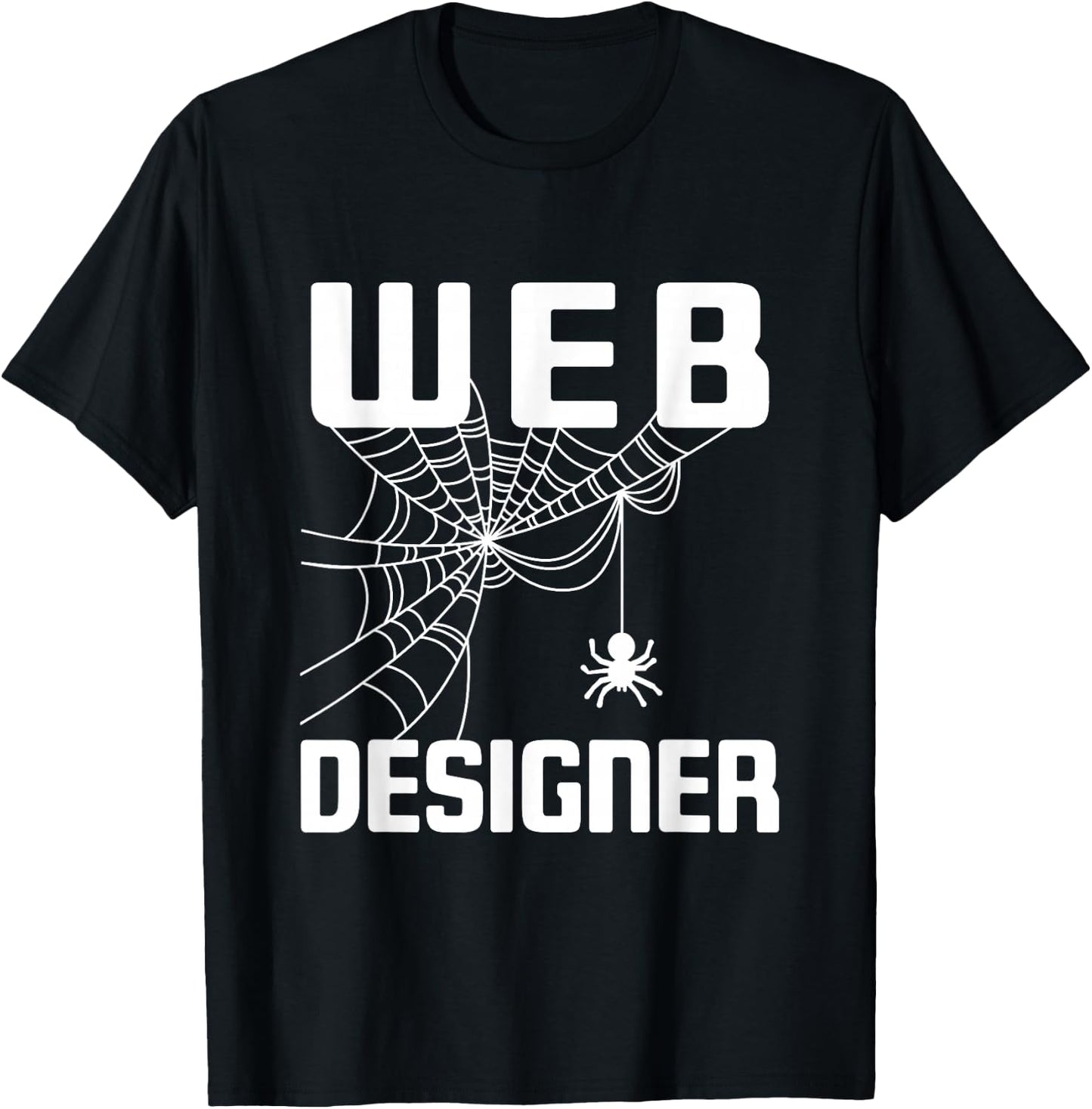 Web Designer Website Developer Programmer Software T-Shirt - T-Shirt | Black