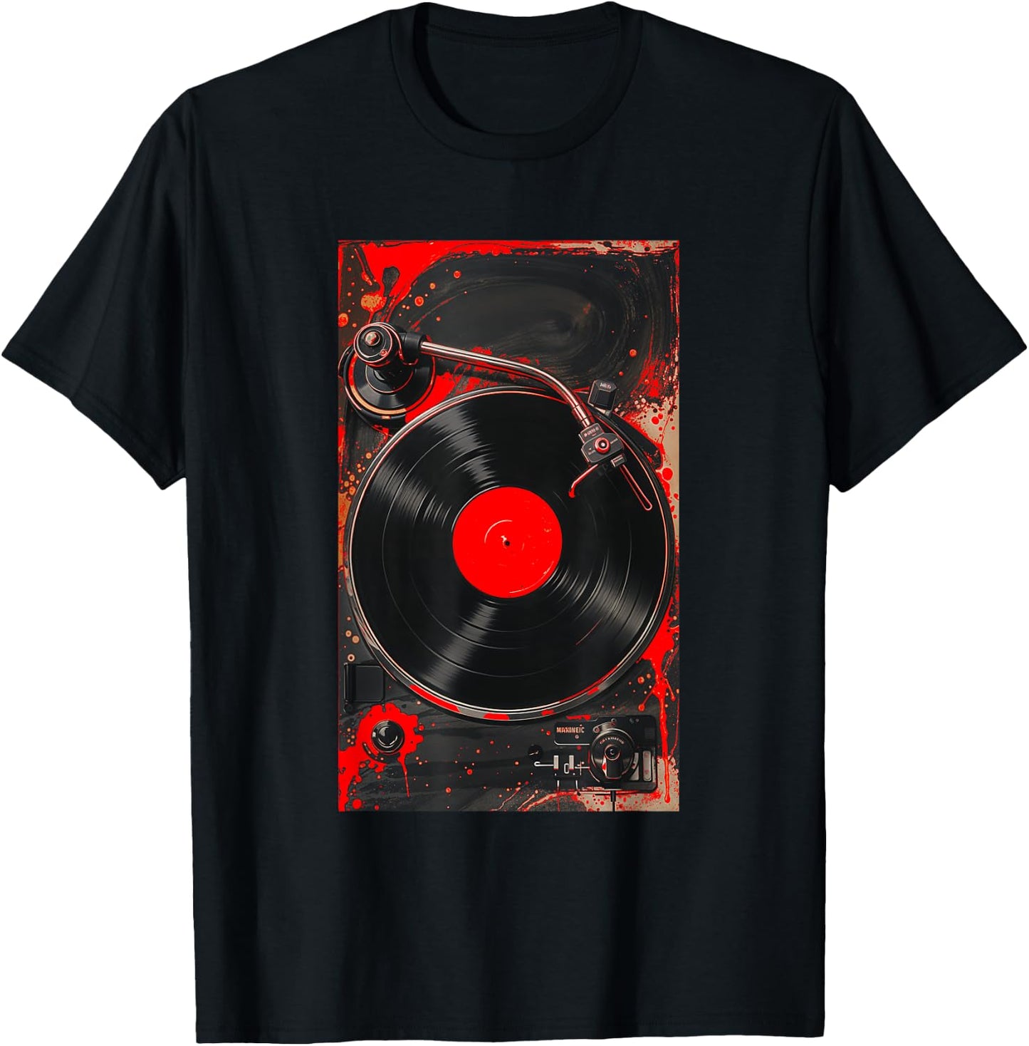 Red For The Record Red Graphic T-Shirt - T-Shirt | Black