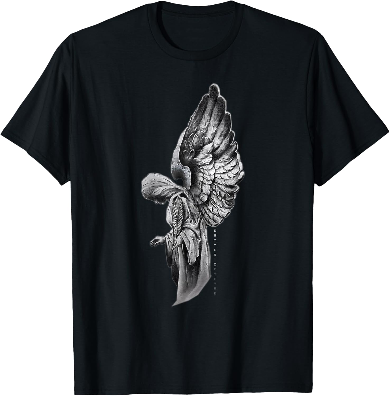 Angel Archangel Seraphim Kingdom T-Shirt - T-Shirt | Black