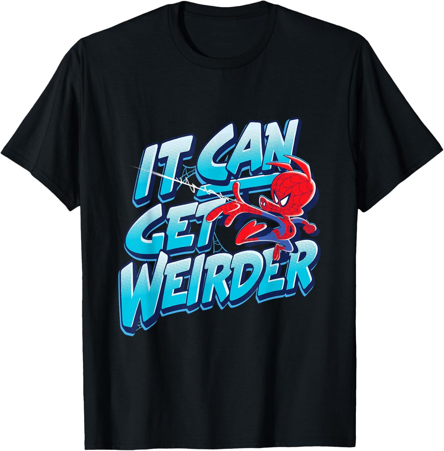Marvel Spider-Man Into the Spider-Verse Peter Porker T-Shirt - T-Shirt | Black