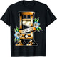 Guillotine Traditional Tattoo Black Funny Chin Up Sarcastic Humor Adult T-Shirt - T-Shirt | Black