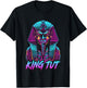Egyptian Pharaoh Ancient Egypt King Tut Tutankhamun Retro T-Shirt - T-Shirt | Black