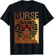 Black Strong Nurse Afro Love Melanin African American T-Shirt - T-Shirt | Black