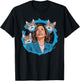 Kamala Harris and Cats In Space Funny Cat Lover Women T-Shirt - T-Shirt | Black