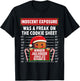 Indecent Exposure Ginger Jailhouse Christmas Gingerbread T-Shirt - T-Shirt | Black