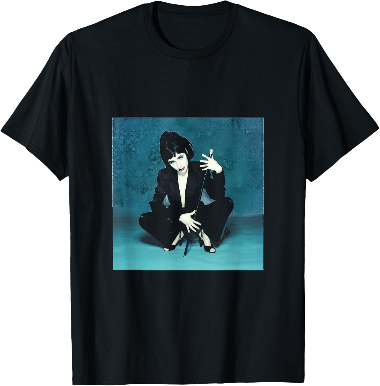 Singer PJ Harvey Photo Shoot By Simon Fowler T-Shirt - T-Shirt | Black