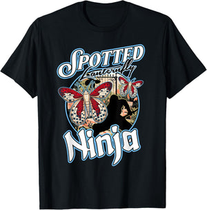 Spotted Lanternfly Trap Ninja Warrior Assassin Lantern Fly T-Shirt - T-Shirt | Black