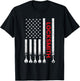Locksmith American Flag, locksmith T-Shirt - T-Shirt | Black