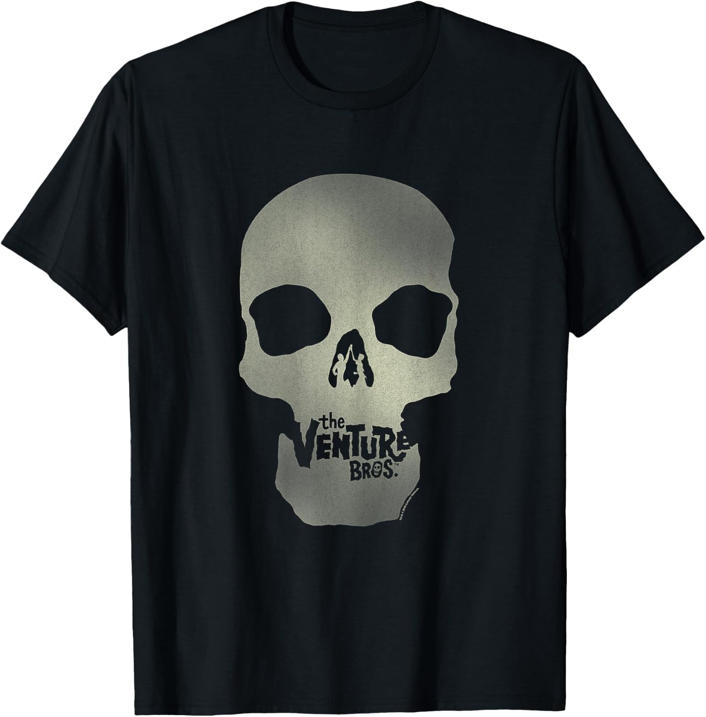 The Venture Bros Skull Logo T-Shirt - T-Shirt | Black