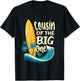 1st Birthday Surfer Cousin of The Big One Surfing T-Shirt - T-Shirt | Black