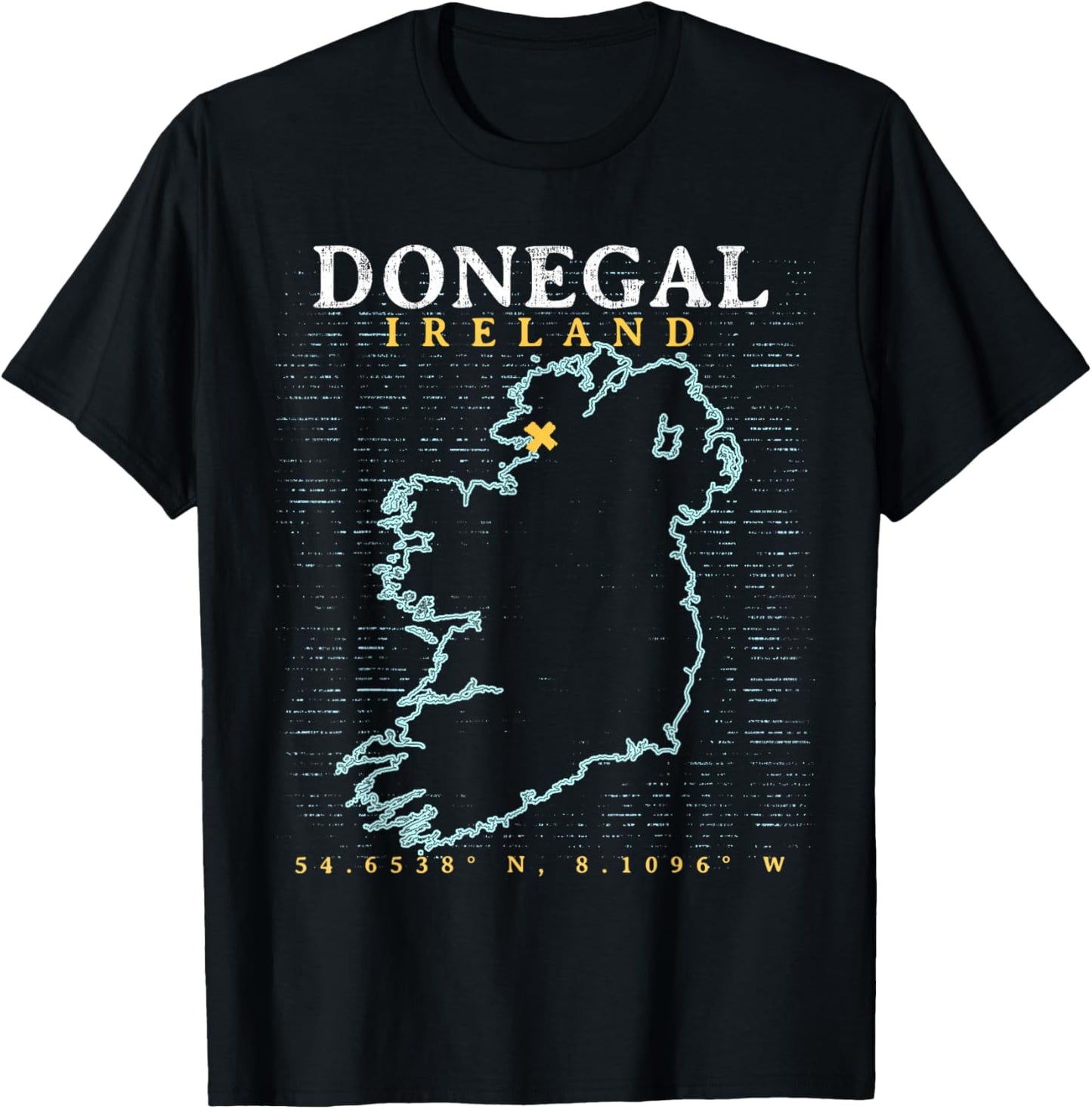 Donegal Ireland T-Shirt - T-Shirt | Black