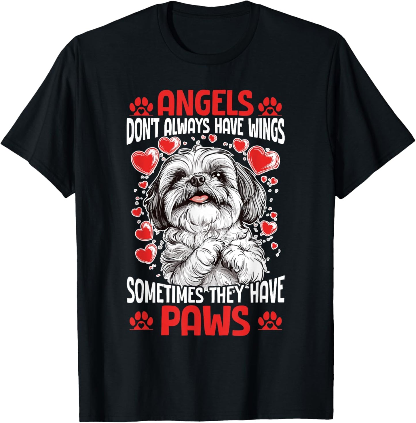 Shih Tzu Dog Owner T-Shirt - T-Shirt | Black