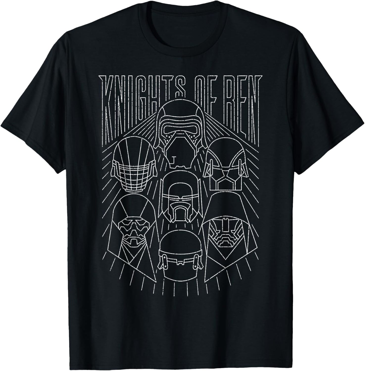 Star Wars The Rise of Skywalker Knights of Ren Streak T-Shirt - T-Shirt | Black