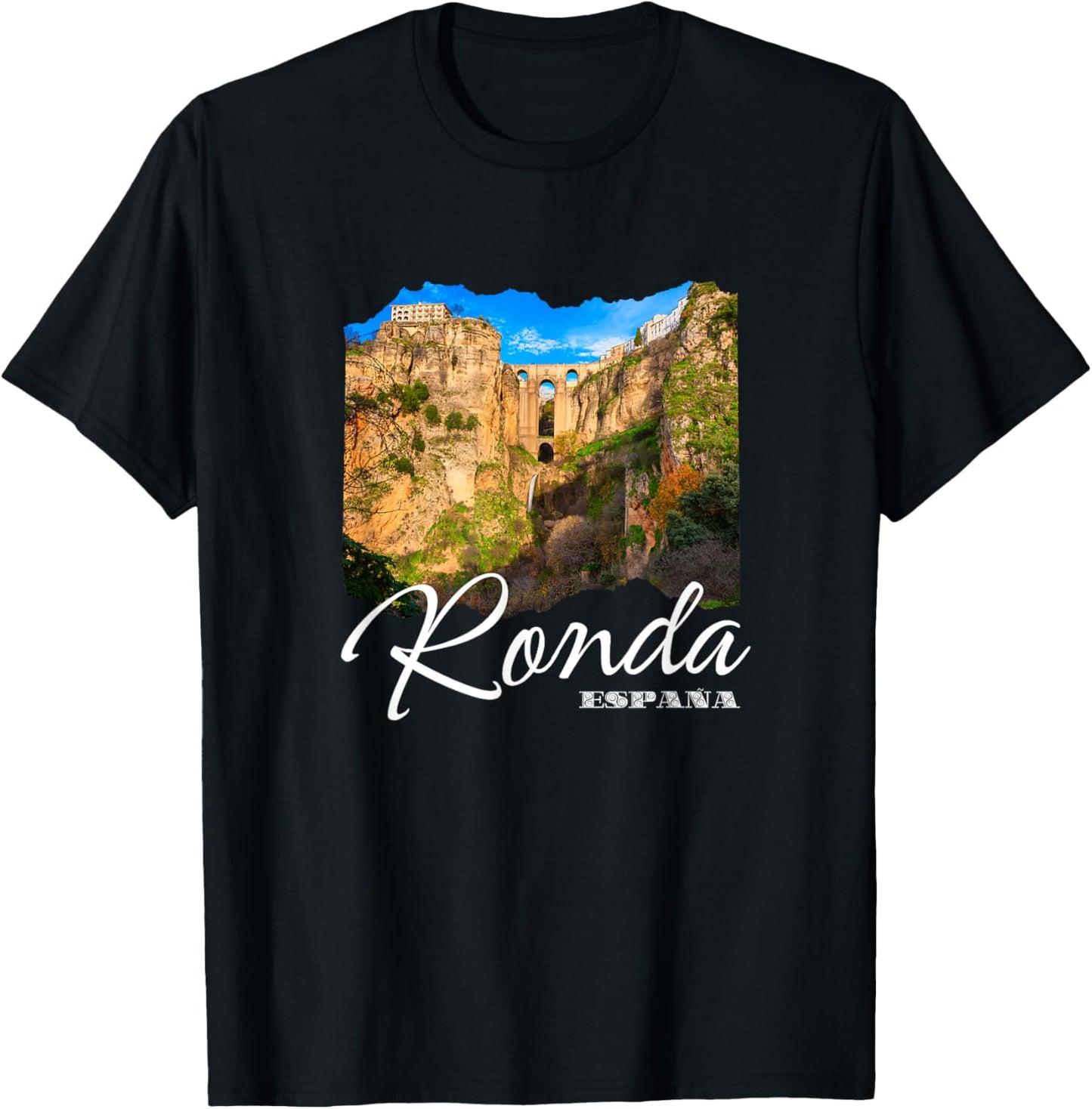 Ronda Spain Souvenir / Ronda T-Shirt - T-Shirt | Black