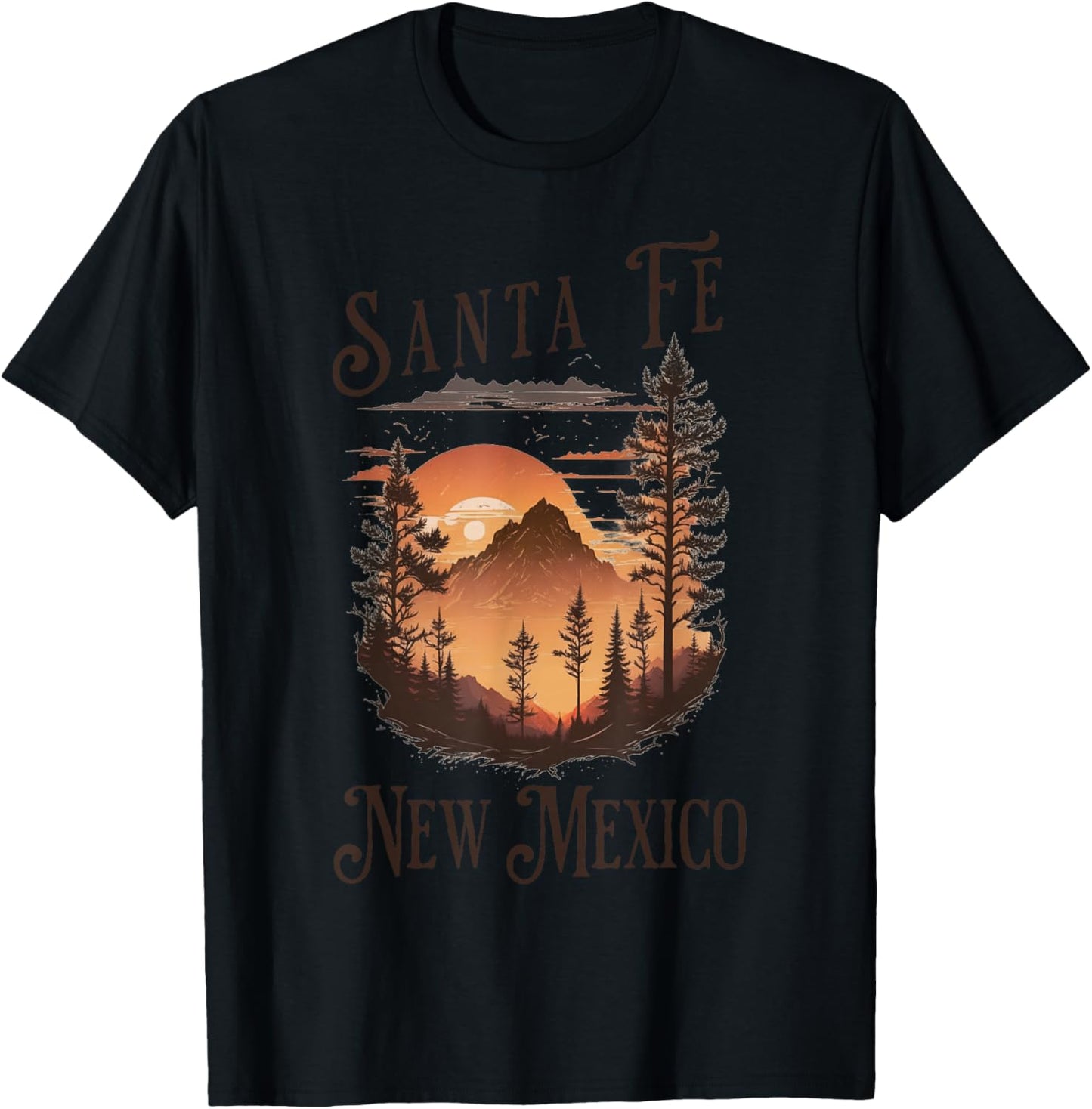 Santa Fe T-Shirt - T-Shirt | Black