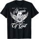 (On back) Full Armor of God Christian Bible Verse T-Shirt - T-Shirt | Black