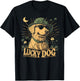 Golden Retriever Dog - St. Patrick's Day Saint Paddy's Irish Women Kids T-Shirt - T-Shirt | Black