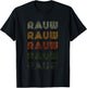 Love Heart Rauw Grunge Vintage Style Black Rauw T-Shirt - T-Shirt | Black