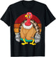Turkey Deadlift Fitness Weightlifting Thanksgiving Day T-Shirt - T-Shirt | Black