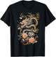 Year Of The Dragon 2024 Vintage Chinese Art Women, Men T-Shirt - T-Shirt | Black