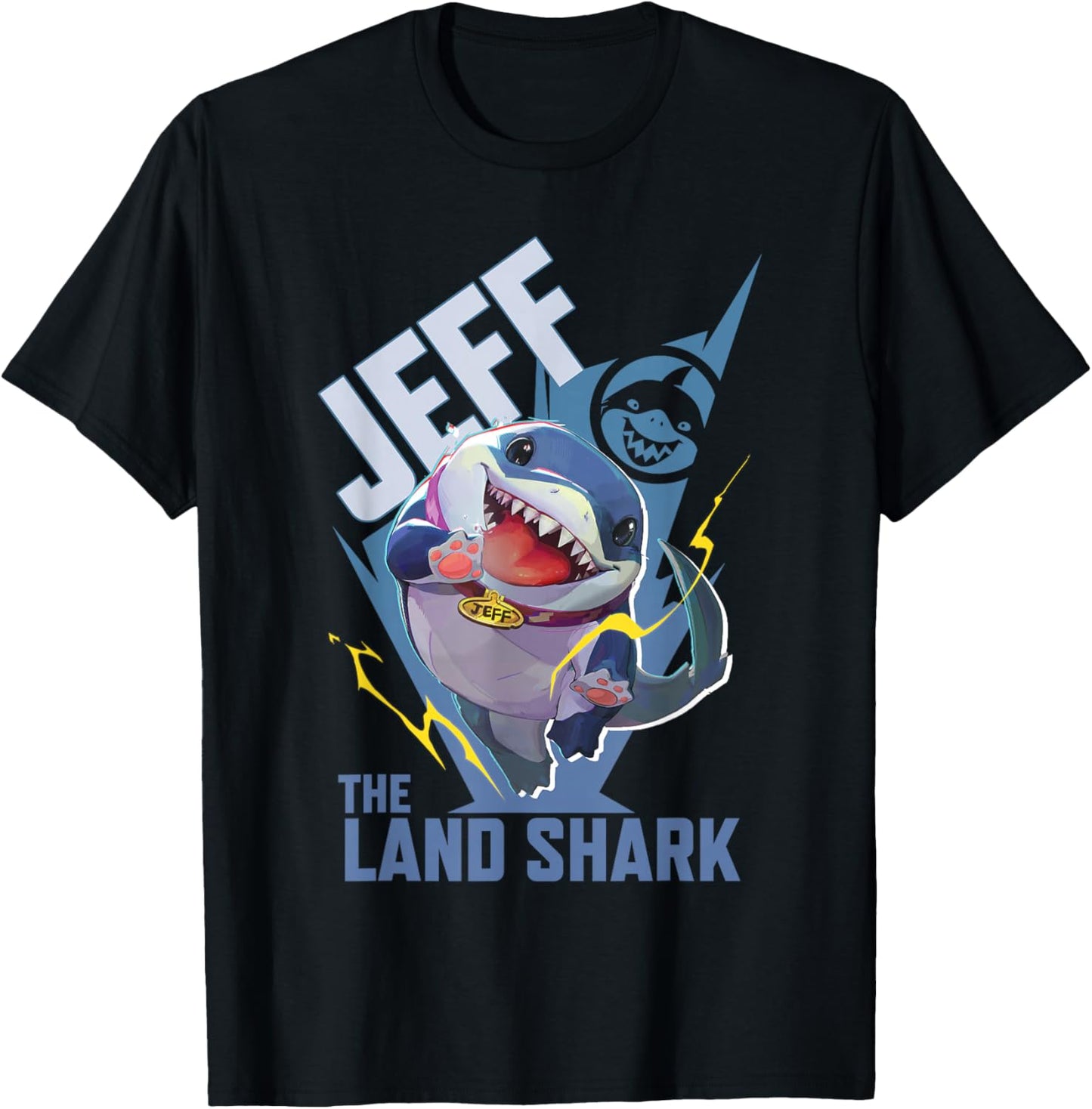 Marvel Rivals Gamerverse PVP Super Hero Jeff the Land Shark T-Shirt - T-Shirt | Black