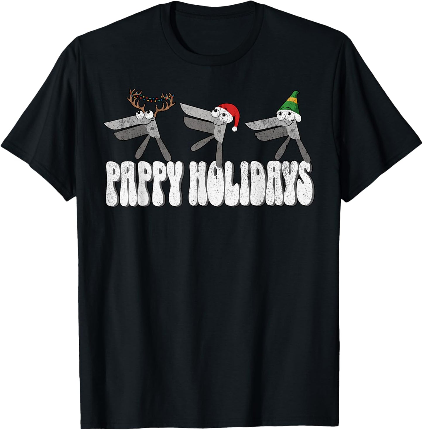 Reindeer Speculum Crew OBGYN Nurse Obstetrics Doula Xmas T-Shirt - T-Shirt | Black