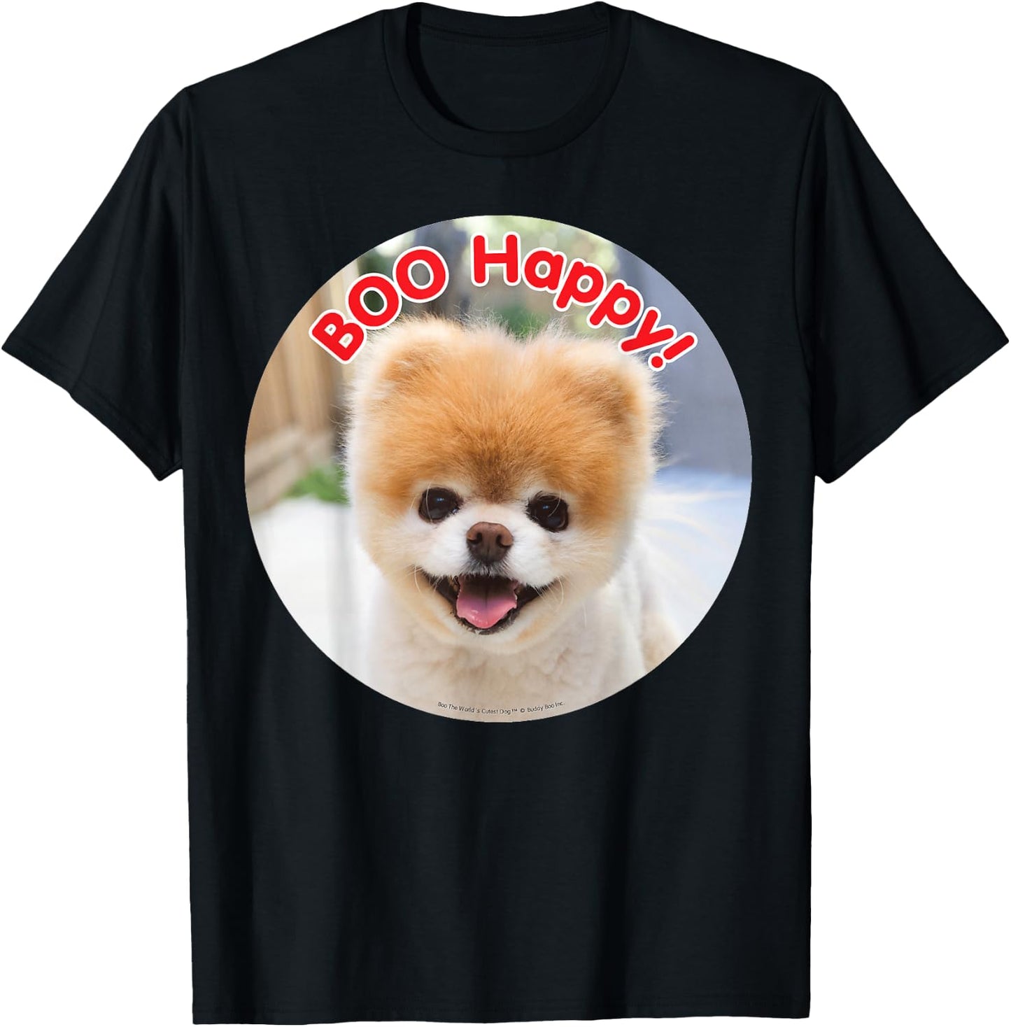 Boo The Worlds Cutest Dog - , , Kids 6755L T-Shirt - T-Shirt | Black
