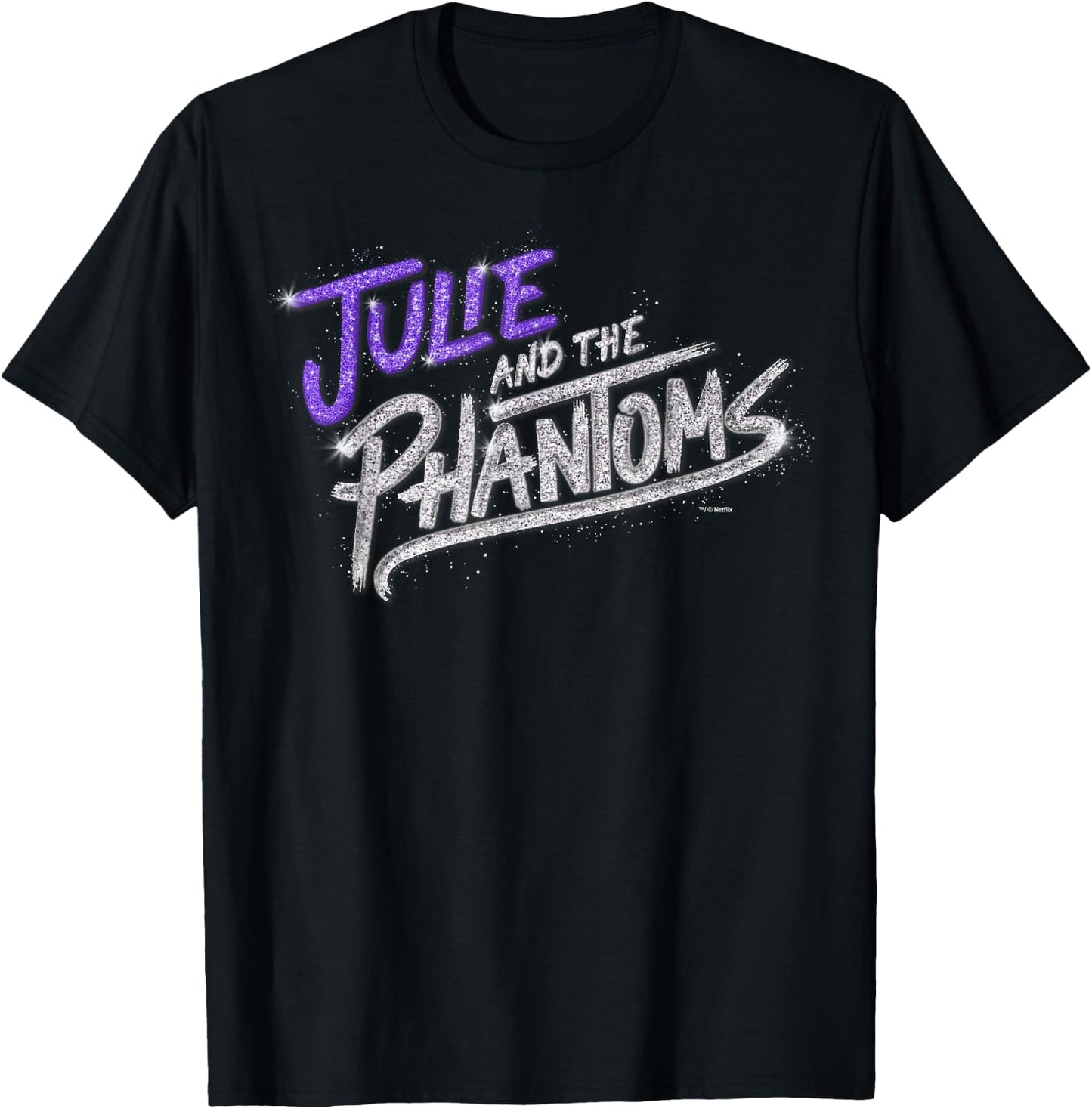 Julie And The Phantoms Stacked Logo T-Shirt - T-Shirt | Black