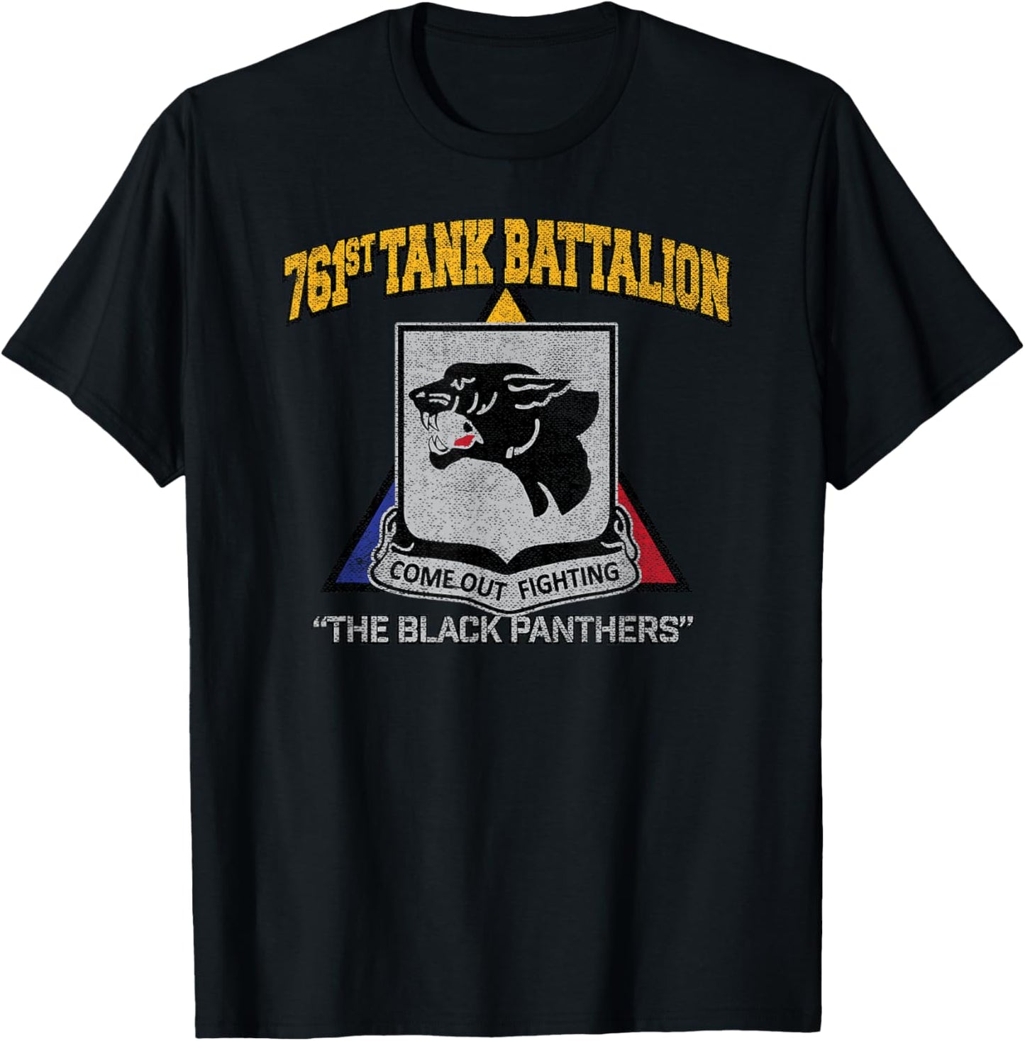 American Marauder: 761st Tank Battalion WWII Black Panthers T-Shirt - T-Shirt | Black