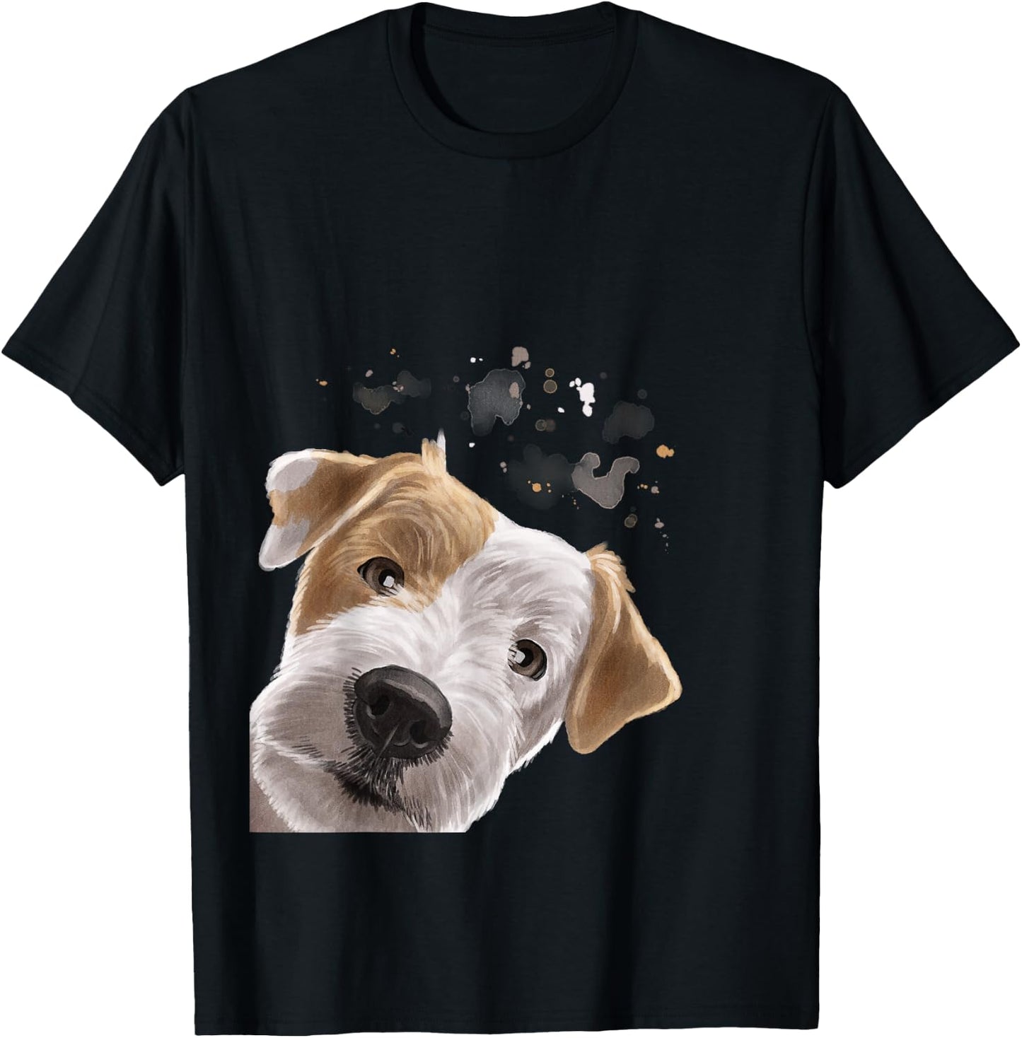 Funny Dog Parson Russell Terrier T-Shirt - T-Shirt | Black