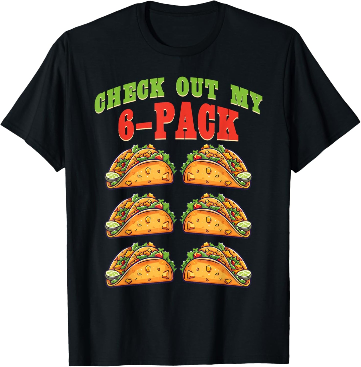 Fitness Taco Funny Mexican Gym For Taco Lovers Men T-Shirt - T-Shirt | Black